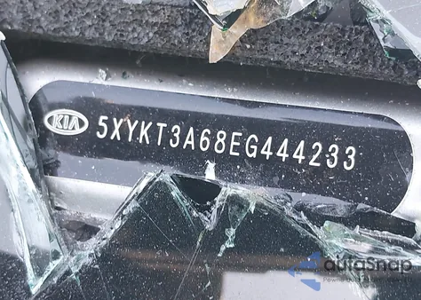 2014 Kia Sorento Lx from USA, damaged, VIN 5XYKT3A68EG444233